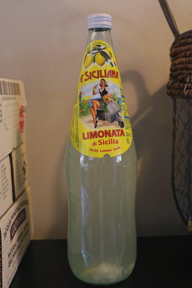 A' Siciliana Sicilian Limonata Lemon Soda, 33.8 oz